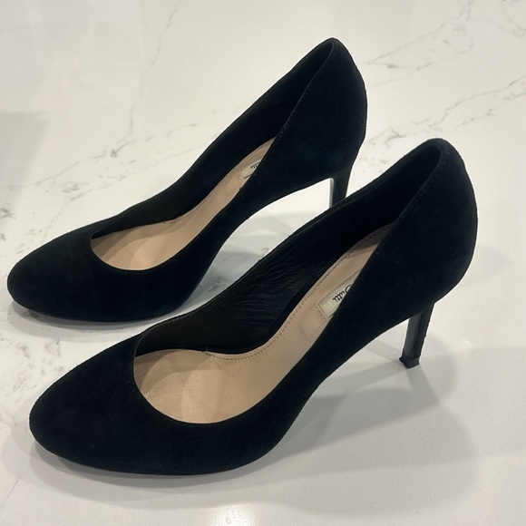 Massimo Dutti, Black with golden details.Good condition size 6/36, Heels 8cm - Picture 5 of 5